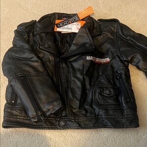Harley-Davidson Kids Black Biker Jacket